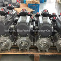 Pneumatic Control Actuator Butt-Weld Ball Valve for Water Treatment